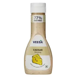 Veeba Salad Dressings Caesar 77% Fat Free, 300g