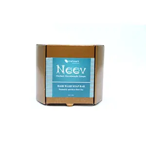 Neev Hair Wash Soap Bar Drumstick and River Bed Clay 100gms