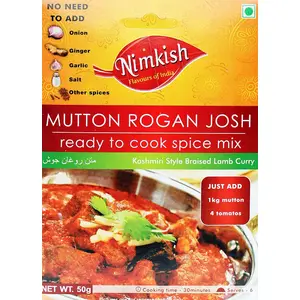 Mutton Rogan Josh Masala - Indian Ready To Cook Spice Mix, 50g (1.76 OZ)