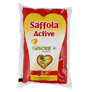 Saffola Active Pro Weight Watchers Edible Oil Pouch 1l