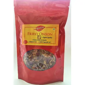 Fried Onion- Crispy & Crunchy Ready To Use Combo Pack 50gx3 Combo - (1.7 OZx3)