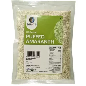 Dhatu Organics Puffed Amaranth 100g