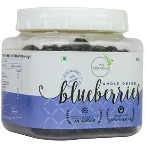 Premium Dried Blueberries, 300gm (10.58 oz)
