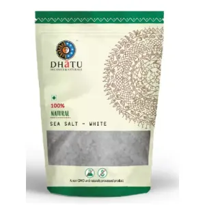 Dhatu Organics Sea Salt white 500g