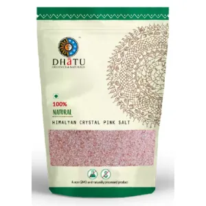 Dhatu Organics Himalyan Crystal Pink Salt 500g