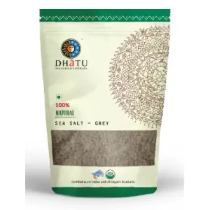 Dhatu Organics Sea Salt - Grey 500g
