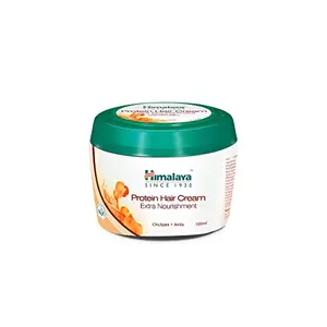 Himalaya Protein Hair Cream for Damage control Non-sticky Oil Replacement with goodness of Cheakpeas & Amla controls hair damage & improves hair conditioning For Men & Women -100 ML