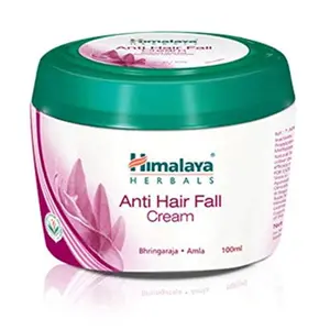 Himalaya Anti-Hair Fall Cream | Reduces Hair Fall & Improves Hair Conditioning | Non Sticky Oil Replacement Hair Cream | With Bhringraja & Amla | For Women & Men | 100 ML
