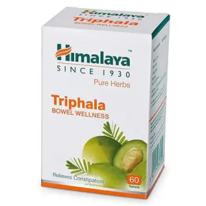 Himalaya Wellness Triphala Bowel Wellness |Relieves constipation| - 60 Tablets