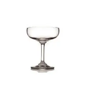 Ocean Glass Classic Saucer Champagne Set Kitchen Accessories (Transparent 135ml) - Set of 6