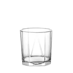 Ocean B02311 Pyramid Rock Glass 330 ML for Serving Water Whisky Cocktails and Other Iced Beverages