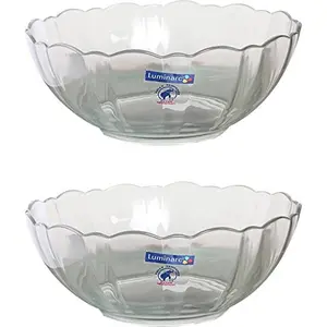 Luminarc Arcade Glass Bowl Set Clear Pack of 2