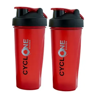 Trueware Cyclone Shaker with PP Blender Set of 2 - Red