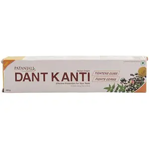 Patanjali Dant Kanti Bad Breath Treatment Toothpaste - 300 G (200G &100 G)