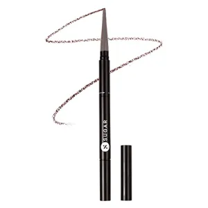 SUGAR Cosmetics - Arch Arrival - 3-In-1 Brow Shaper - 02 Taupe Tom (Grey Brown Brow Definer) - Long Lasting Eyebrow Definer with Pencil Powder & Spoolie In One Lasts Up to 12 hours