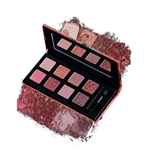 SUGAR Cosmetics - Blend The Rules - Eyeshadow Palette - 03 Fantasy (8 Mauve Shades) - Long Lasting Smudge Proof Eyeshadow for Smoky Eye Look Paraben-Free