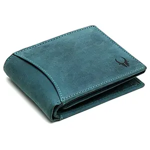 WildHorn Blue Hunter Leather Men's Wallet