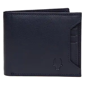 WildHorn Blue Leather Men's Leather Wallet(WH1251)