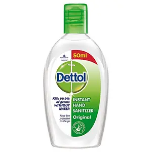 Dettol Original Germ Protection Alcohol Based Hand Sanitizer 50ml