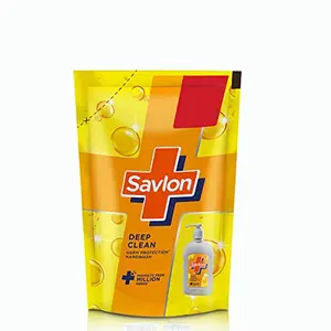 Savlon Deep Clean Germ Protection Liquid Handwash Refill Pouch 175ml