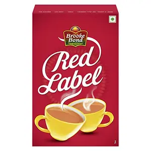 Red Label Tea 500 g Pack Strong Chai from the Best Chosen Leaves Rich in Healthy Flavonoids - Premium Powdered Black Tea