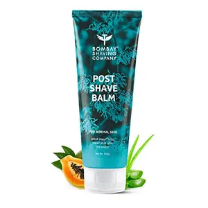 Bombay Shaving Company Post-Shave Balm- After Shaving Lotion with Witch Hazel Alcohol Free - 100 g | Made in India
