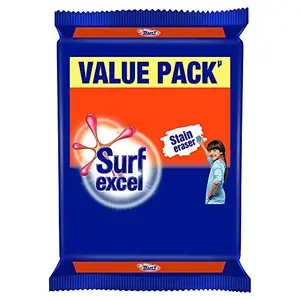 Surf Excel Detergent Bar Laundry Detergent Bar For Clothes Removes Tough Stains New long lasting fragrance 4x200 g