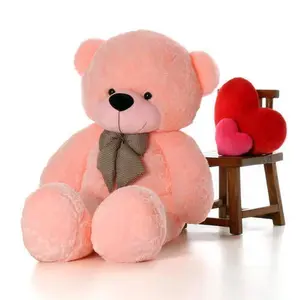 Besties Skin Friendly 3 Feet Brown Super Soft Lovable/Hugable Teddy Bear for Girlfriend/Birthday Gift/Boy/Girl (91 cm) (3 Feet Pink)