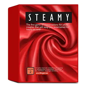 exciting Lives Steamy - Romantic Conversation Card Game for Couples