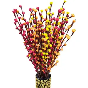 Fab n Style Artificial Flower Bunch (Multicolour)