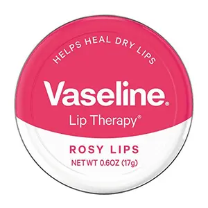 Vaseline Lip Therapy Lip Balm Tin Rosy Lips 0.6 Ounce (Pack of 2)
