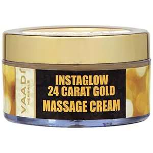 Vaadi Herbals 24 Carat Gold Massage Cream 50 Gm
