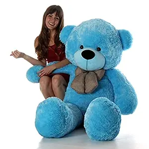 TEDSTREE Teddy Bear Toy (3 Feet Blue)