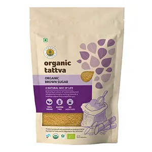 Organic Tattva 'Brown Sugar'Pure and Hygienic Chemical Free (500G Pouch)