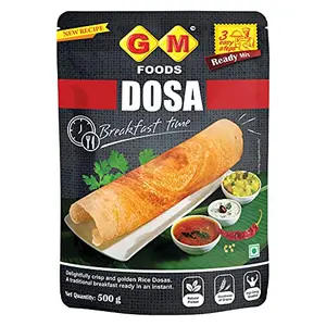 GM Food Dosa Flour Mix with Sambhar Masala Free 500 g Box