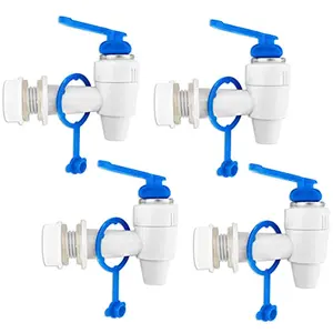 Konvio Neer Plastic Tap Suitable for all RO Water Purifier Water Filter and Gravity Filter (Set of 4)