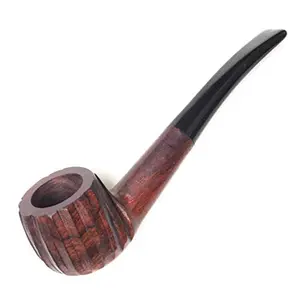 Rocky's wood pipes Classic Vintage Handmade Wooden Smoking Pipes for Men