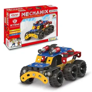 MECHANIX Metal Plastic And Rubber Mechanix Advance Series Multicolor 7+ Years 249 Pieces
