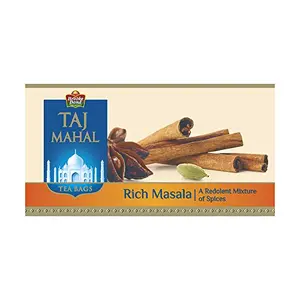 Taj Mahal Rich Masala Tea Bags 25 Pieces