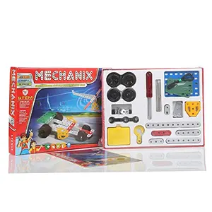 DISHANKART  MECHANIX - 0 DIY Metal Educational Learning Stem Building and Construction Toys Multicolor