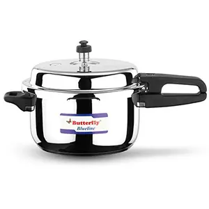 Butterfly Blue Line Stainless Steel Pressure Cooker 5 Litre