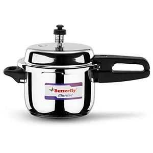 Butterfly Blue Line Stainless Steel Pressure Cooker 3 Litre