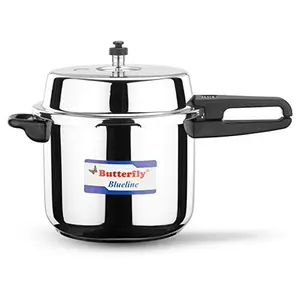 Butterfly Blue Line Stainless Steel Pressure Cooker 10 Litre