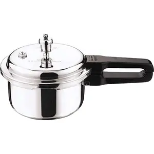 Vinod India 1st Stainless Steel Triply Cooker (Silver 2 L)