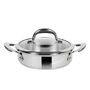 Meyer Select Nickel Free Stainless Steel Sauteuse 28cm 4.77 Litre (Induction & Gas Compatible)