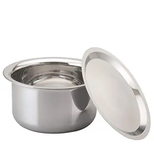 Alda Tri-Ply Stainless Steel Patilas 24 cm 5.4 LTR with Lid