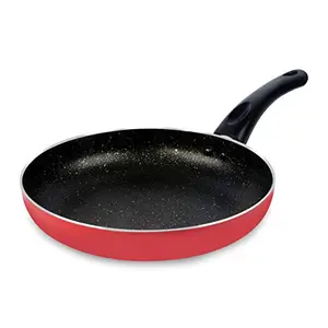 Ethical Mastreo Series Non-Stick Aluminium Gas Compatible Fry Pan  24 cm (Red)