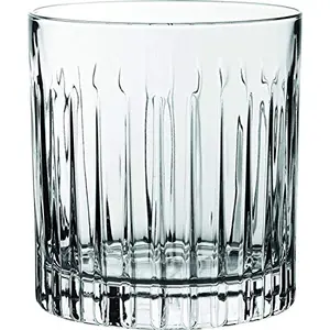 VILON Design Whiskey Glass (Clear 310 ml) - Set of 6