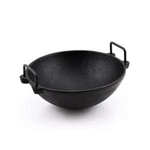 Bhagya Cast Iron Cookware Small Kadai 21cm