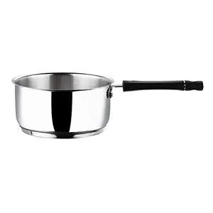 Vinod Stainless Steel Tivoli Saucepan Without Lid- 2.3 LTR (Induction Friendly)
